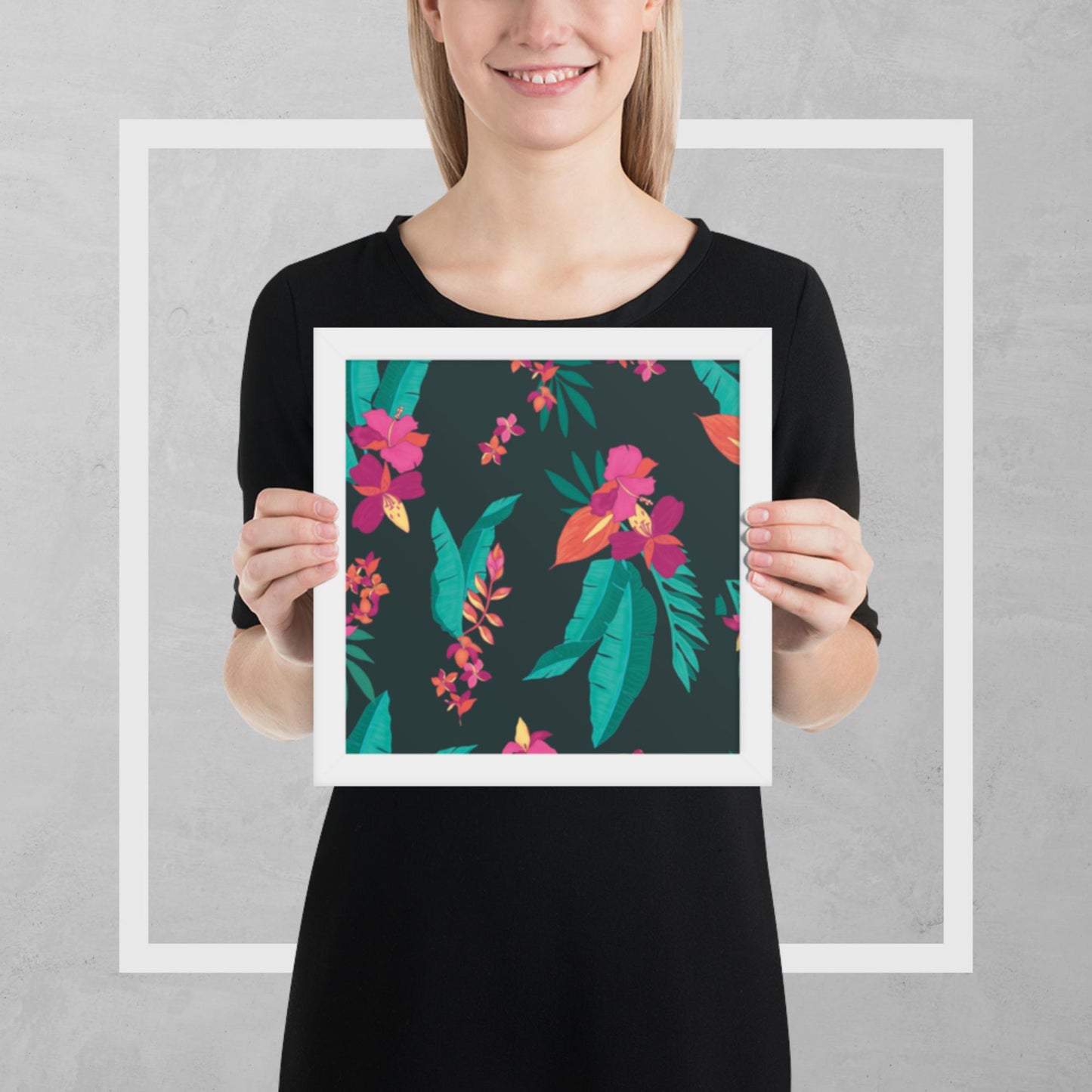 Pattern Art Framed Poster 67