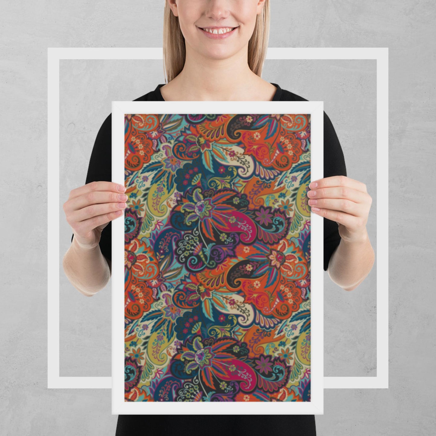 Pattern Art Framed Poster 8