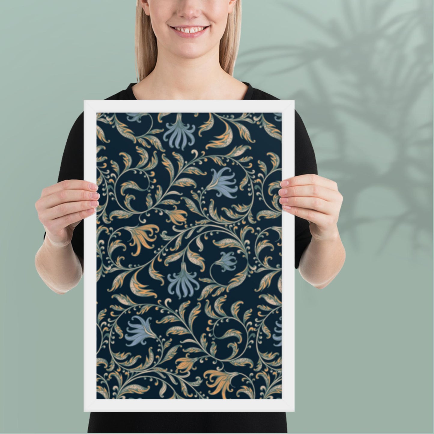 Pattern Art Framed Poster 17