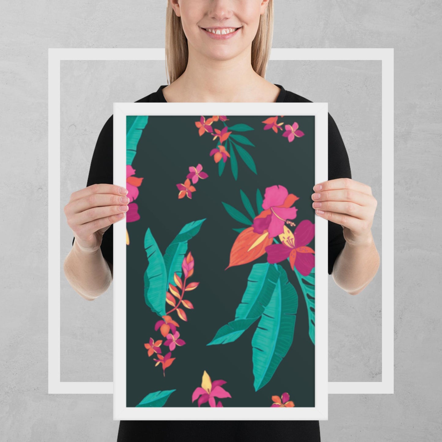 Pattern Art Framed Poster 67