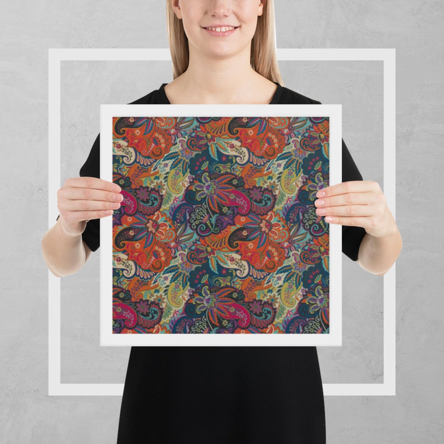 Pattern Art Framed Poster 8