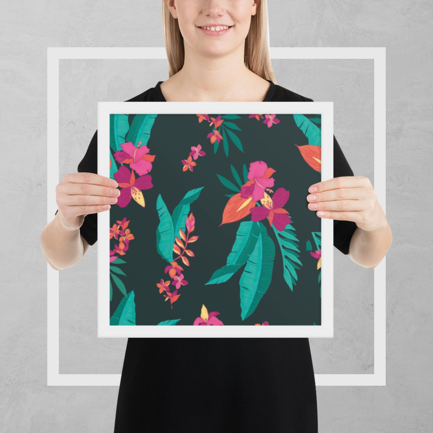 Pattern Art Framed Poster 67