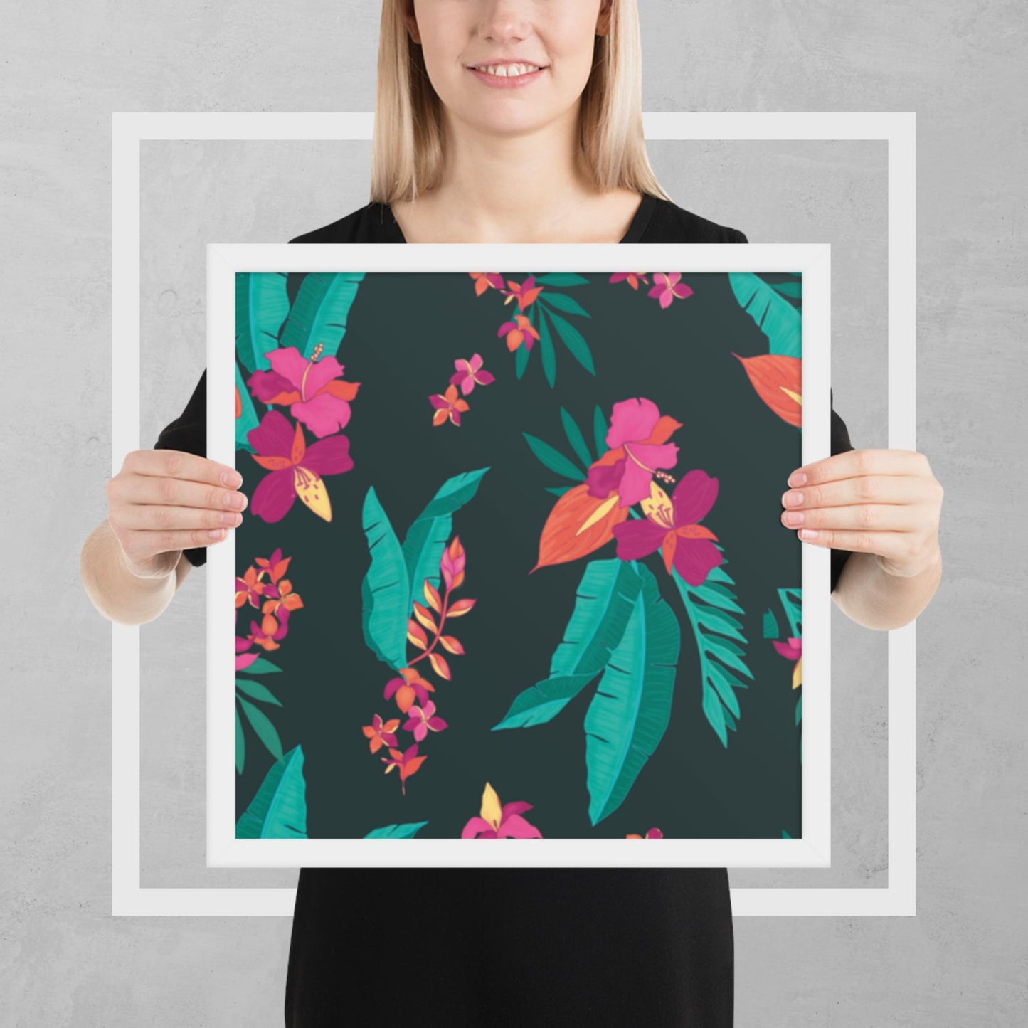 Pattern Art Framed Poster 67