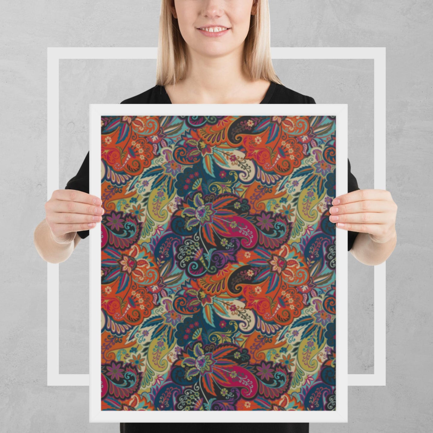 Pattern Art Framed Poster 8