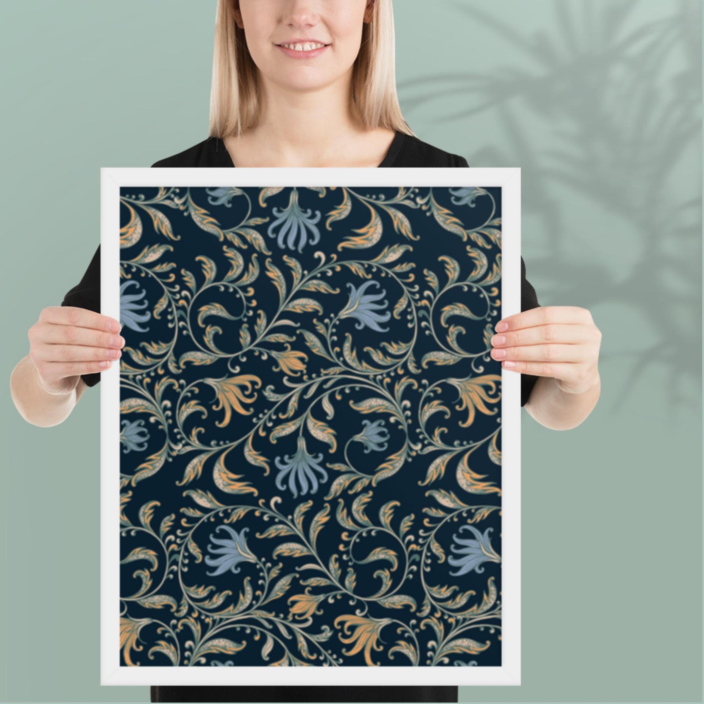 Pattern Art Framed Poster 17