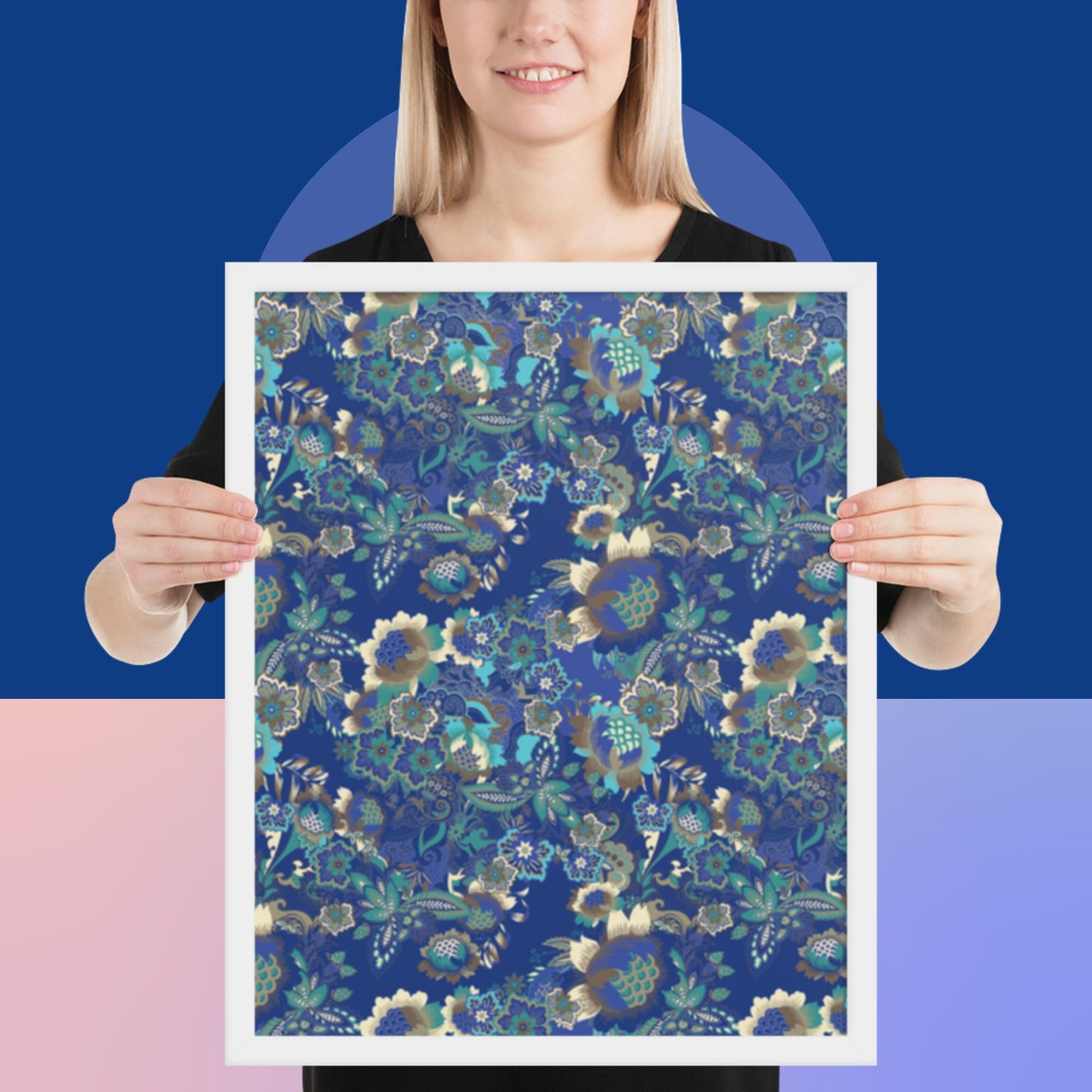 Pattern Art Framed Poster 32