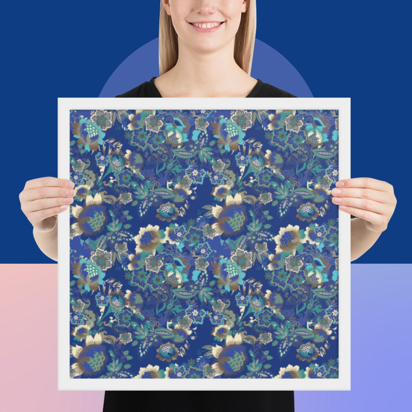 Pattern Art Framed Poster 32