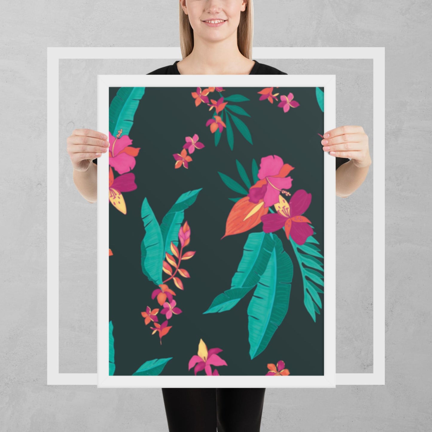 Pattern Art Framed Poster 67