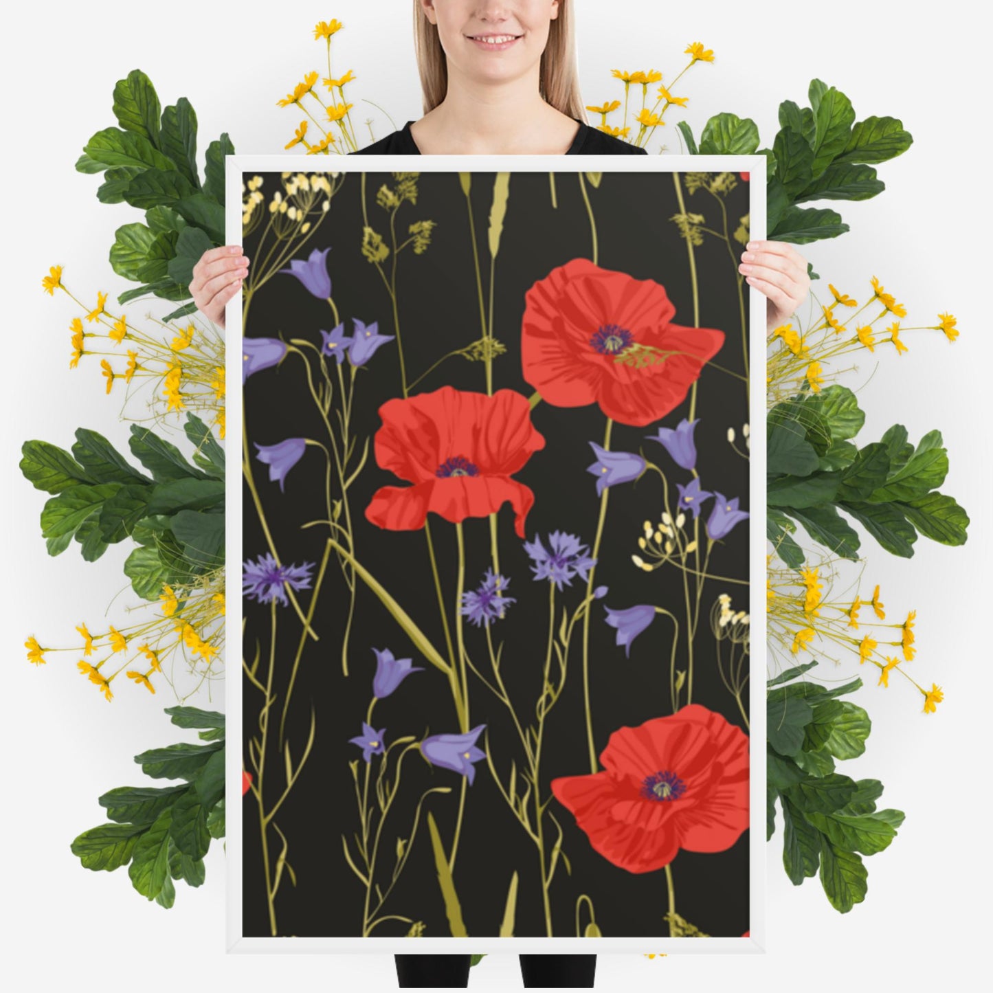 Pattern Art Framed Poster 16