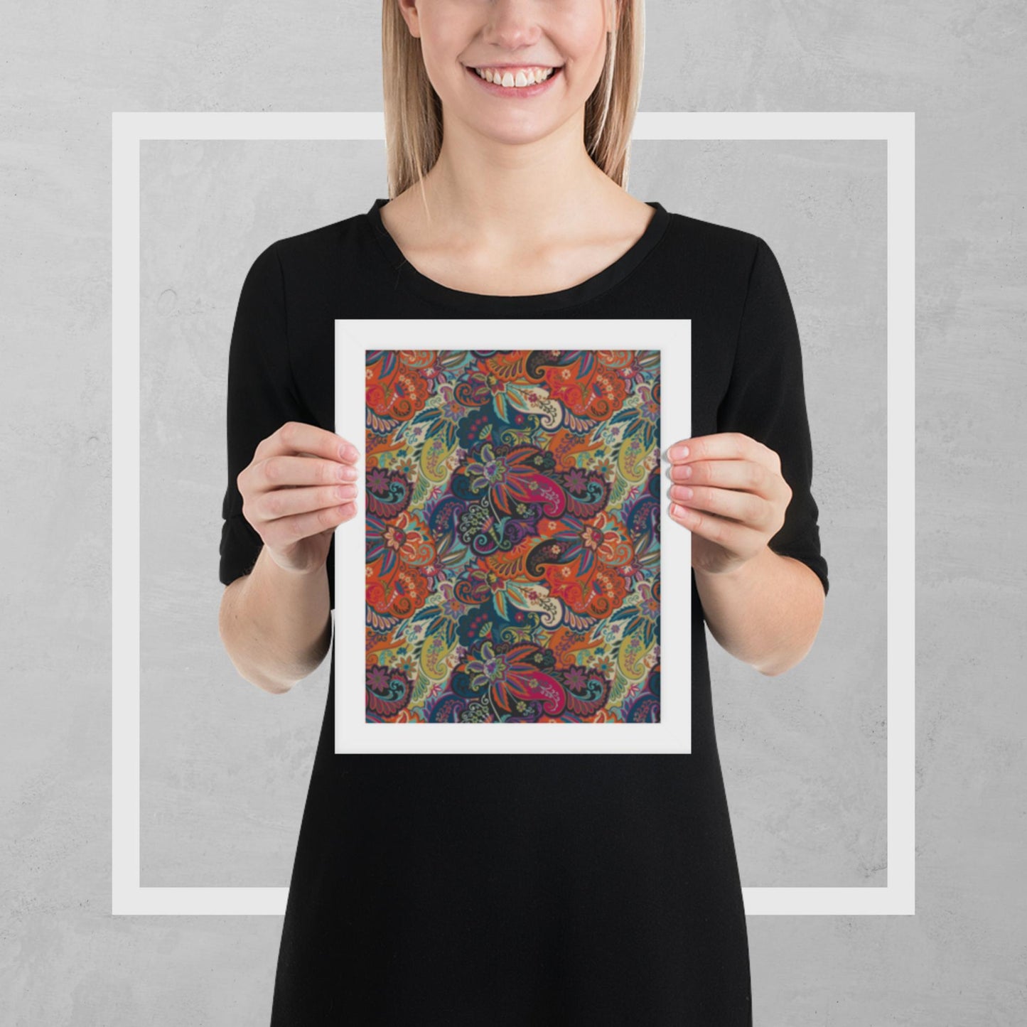 Pattern Art Framed Poster 8