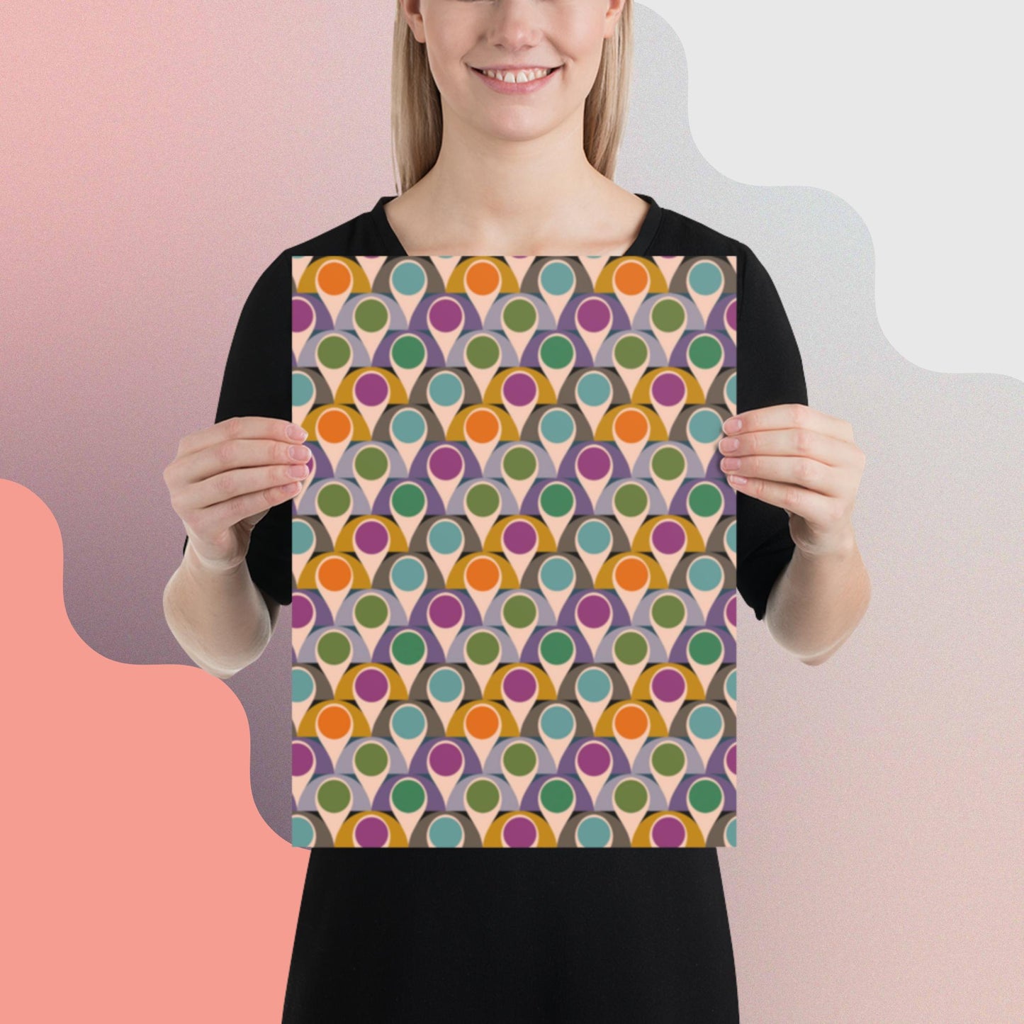 Pattern Art Paper Poster 99