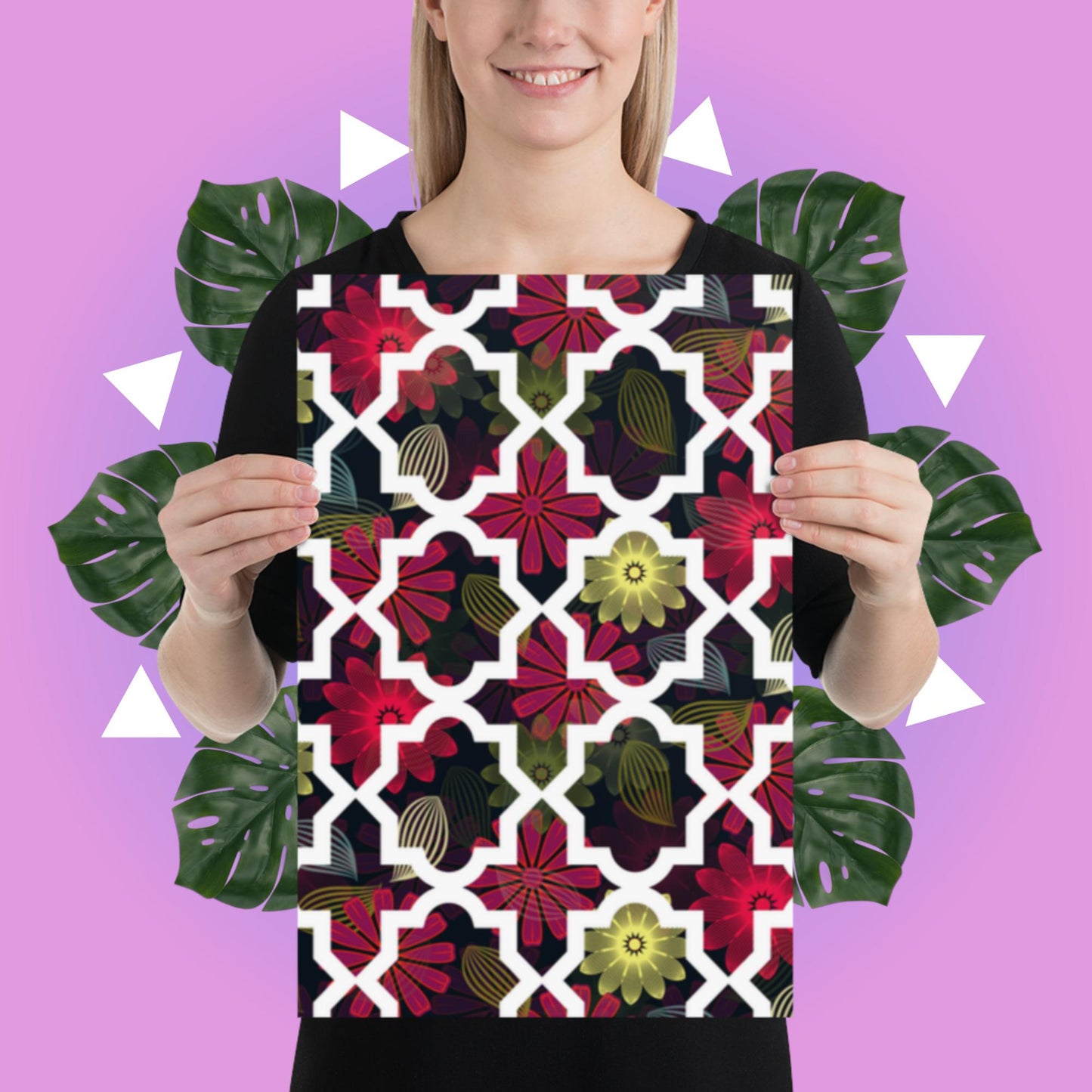 Pattern Art Paper Poster 15