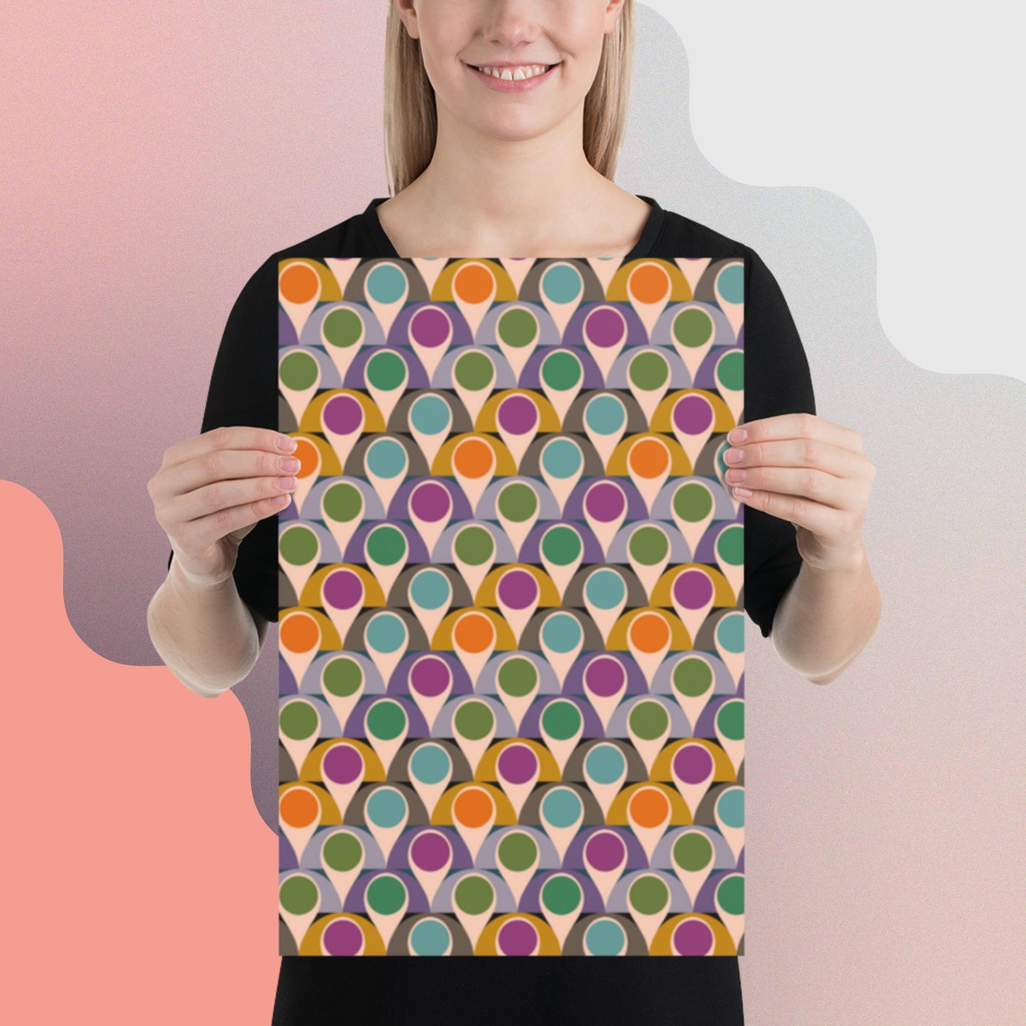 Pattern Art Paper Poster 99