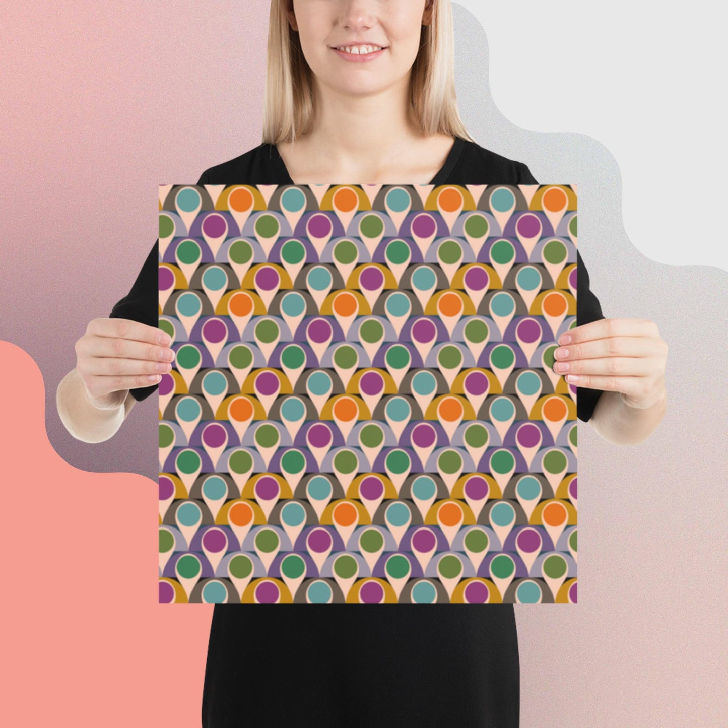 Pattern Art Paper Poster 99