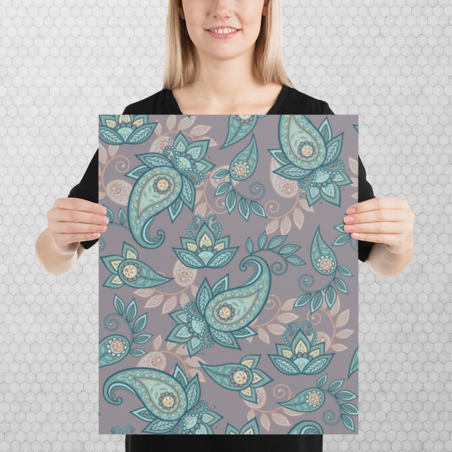 Pattern Art Paper Poster 18