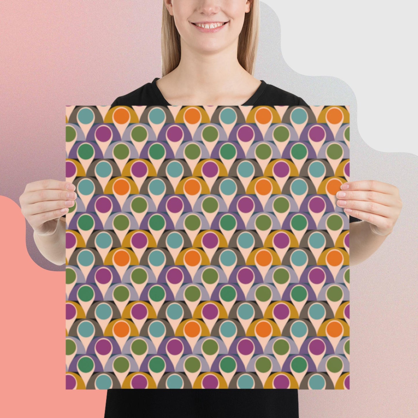 Pattern Art Paper Poster 99