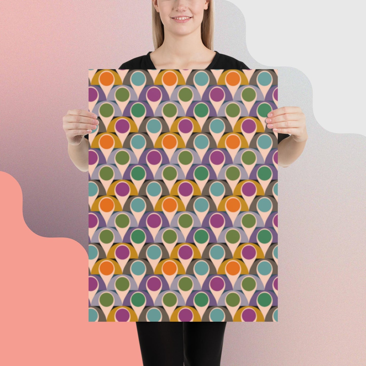 Pattern Art Paper Poster 99