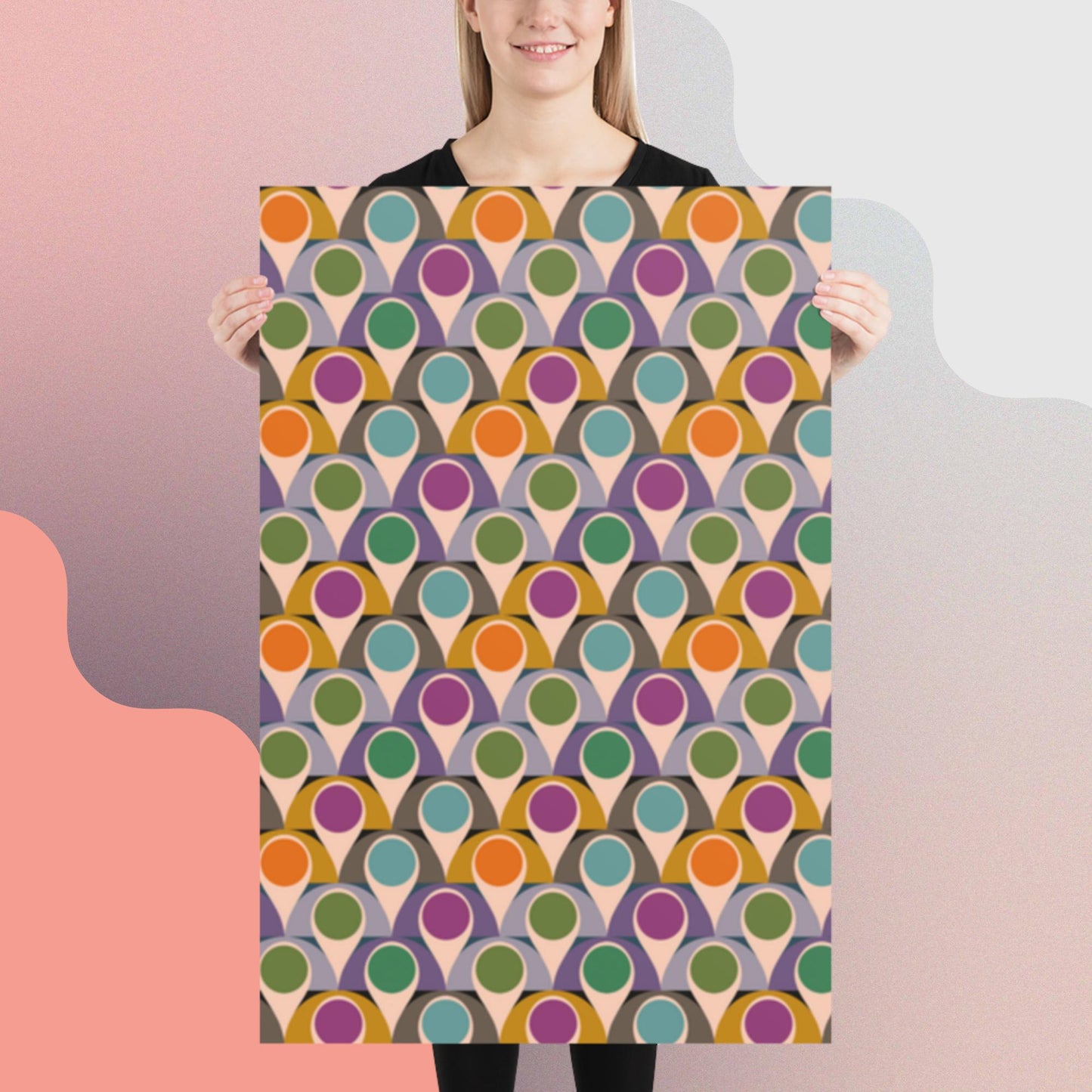 Pattern Art Paper Poster 99