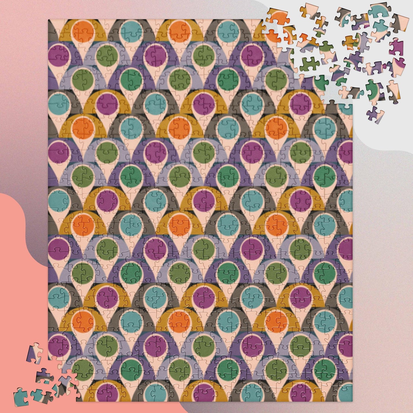 Pattern Art Jigsaw Puzzle Poster 99