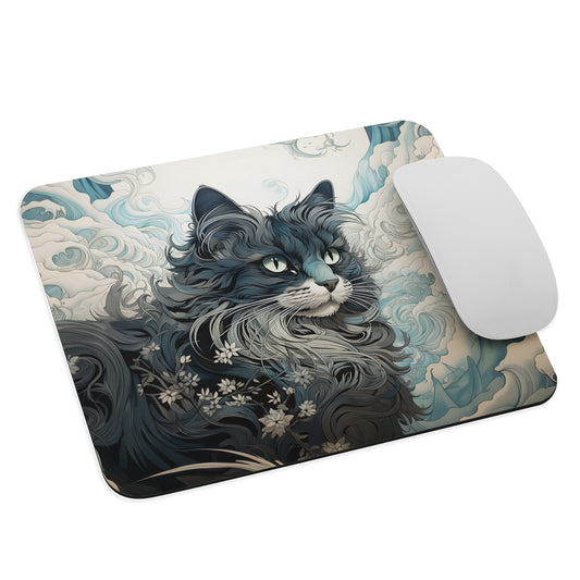 Ukiyo-e Cat Mouse Pad