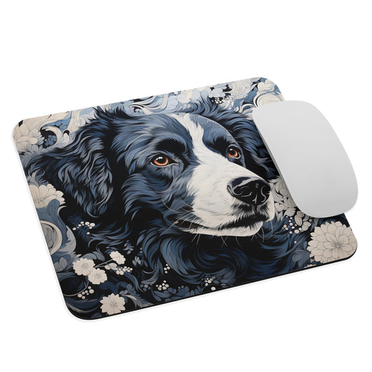 Ukiyo-e Dog Mouse Pad