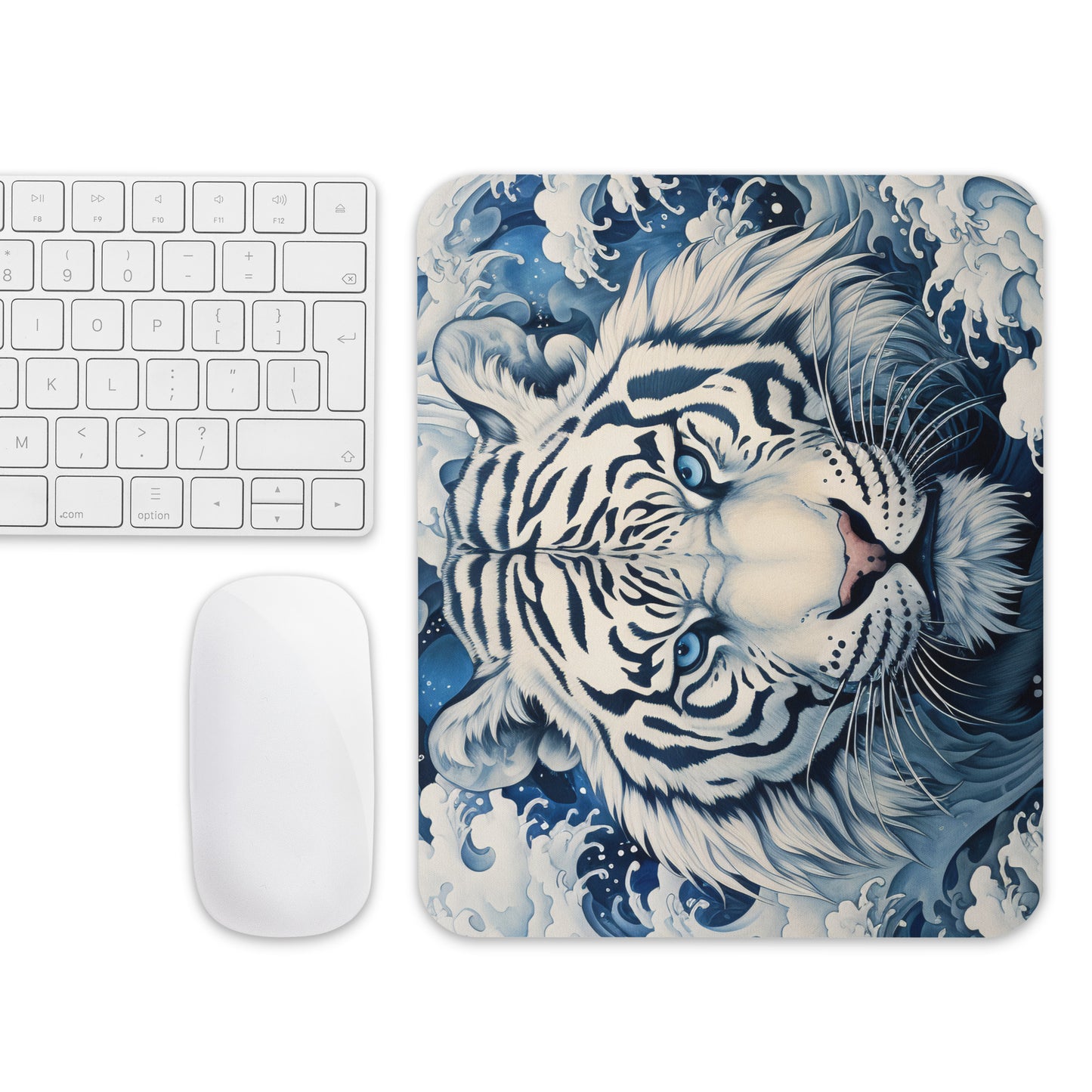 Ukiyo-e Tiger Mouse Pad