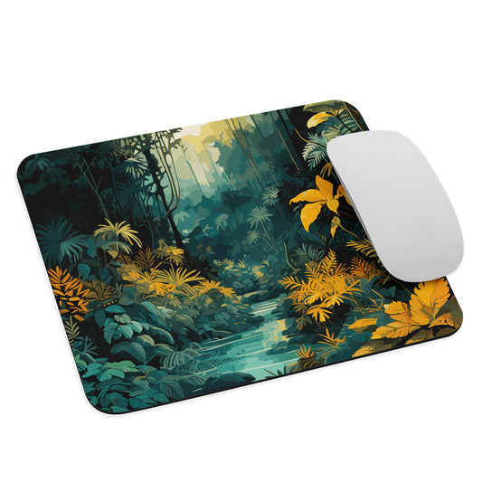 The Depths of a Rainforest Mouse Pad