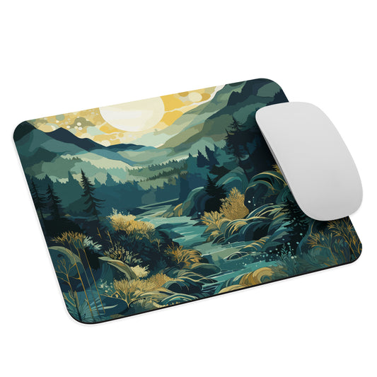 Forest Hills River Mouse Pad