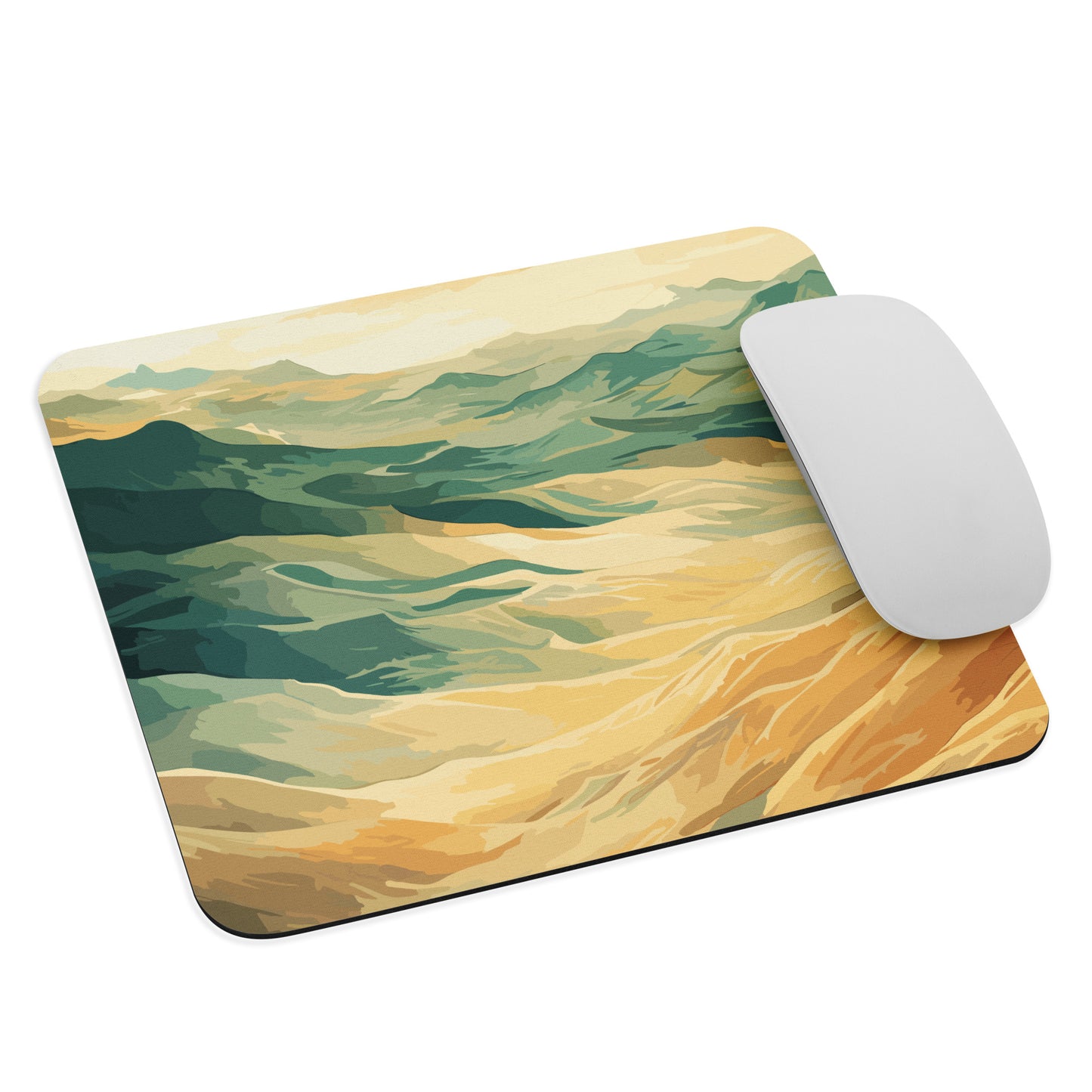 Sunny Sand Dunes Mouse Pad