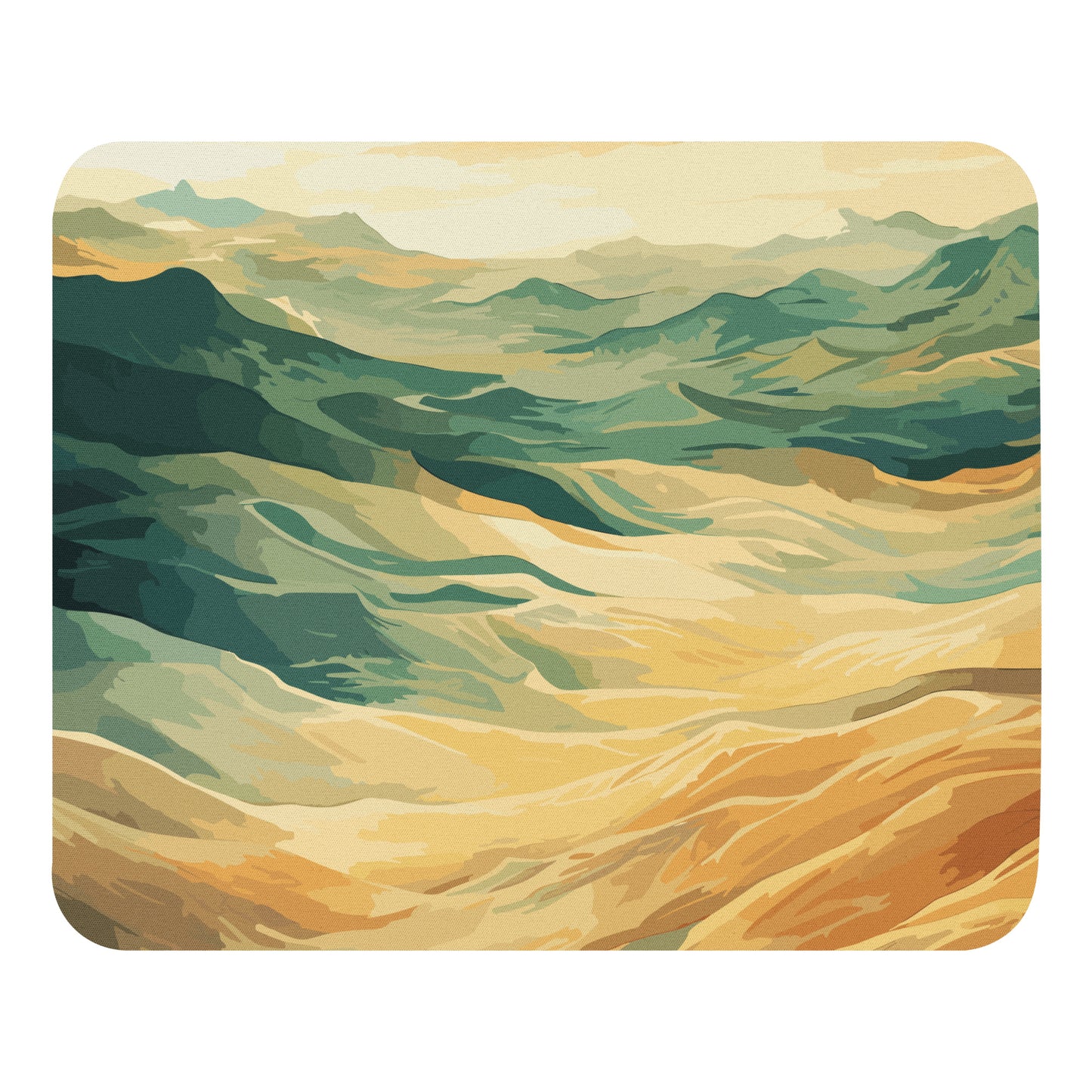 Sunny Sand Dunes Mouse Pad