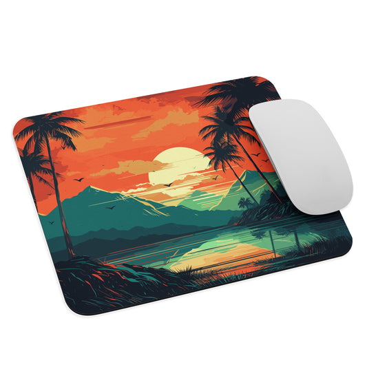 Rainforest Lake Mountains Mouse Pad