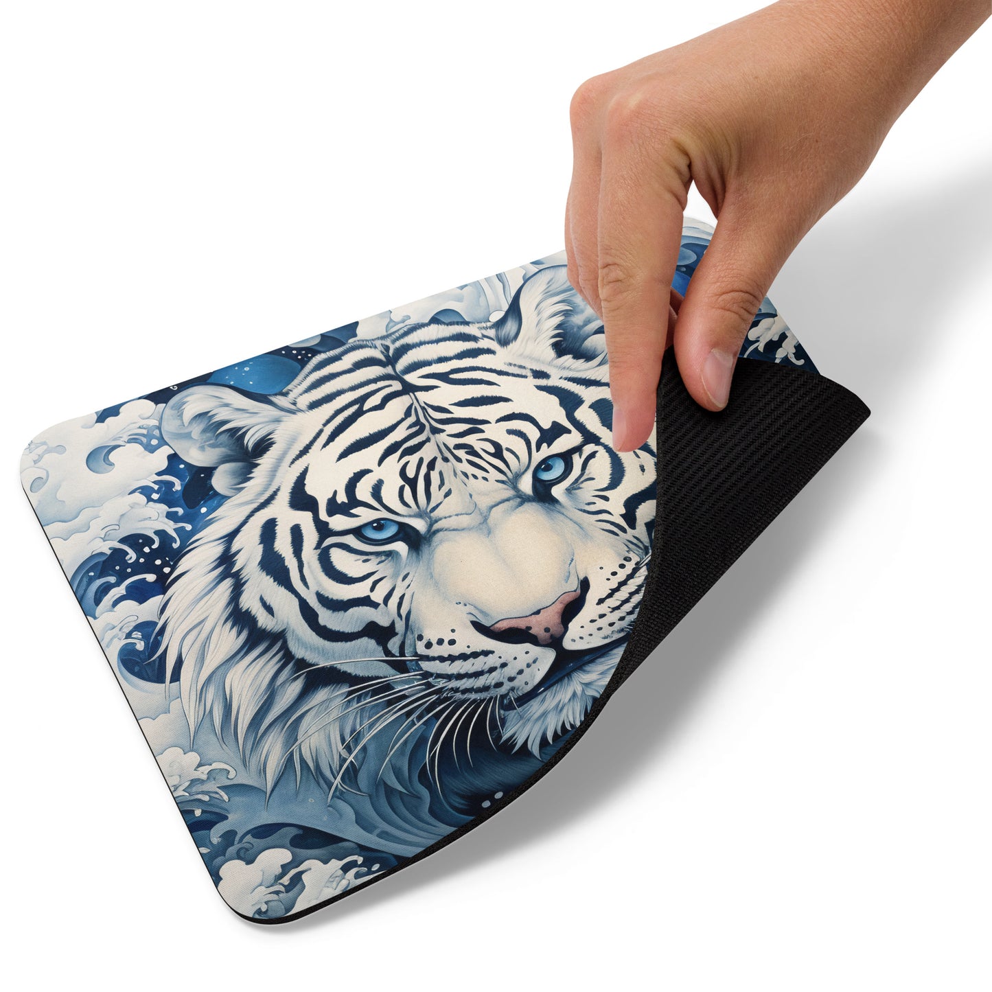 Ukiyo-e Tiger Mouse Pad