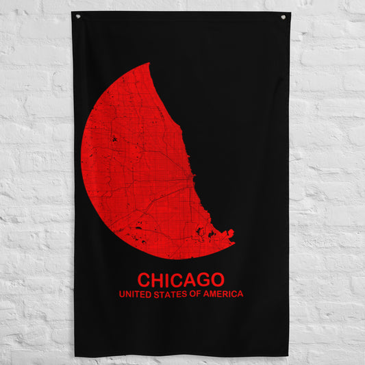 Chicago Circular Red Flag Map