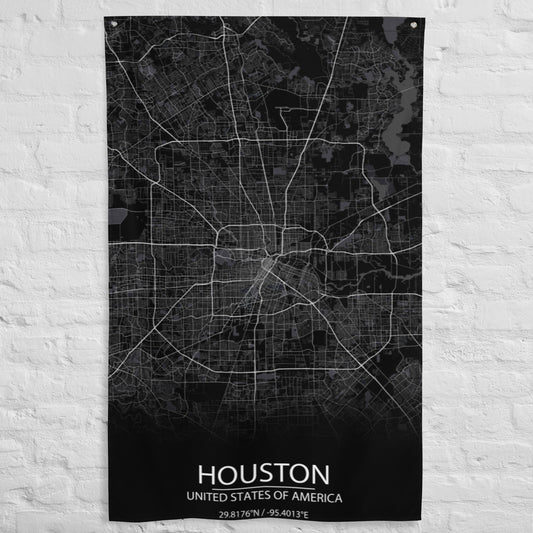 Houston Black Flag Map