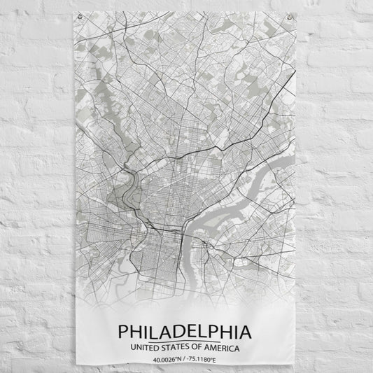 Philadelphia White Flag Map