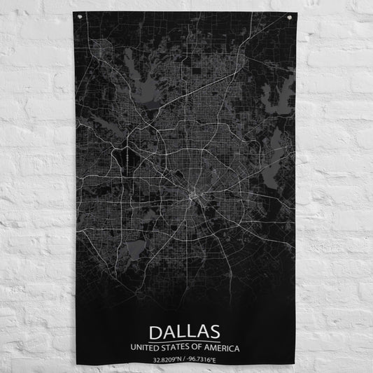 Dallas Black Flag Map