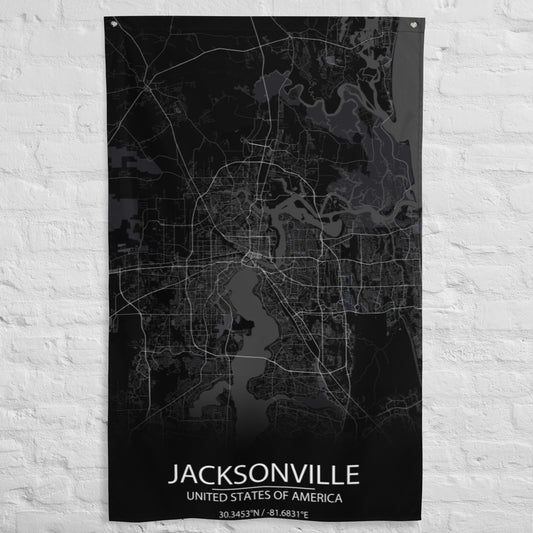 Jacksonville Black Flag Map