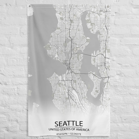 Seattle White Flag Map