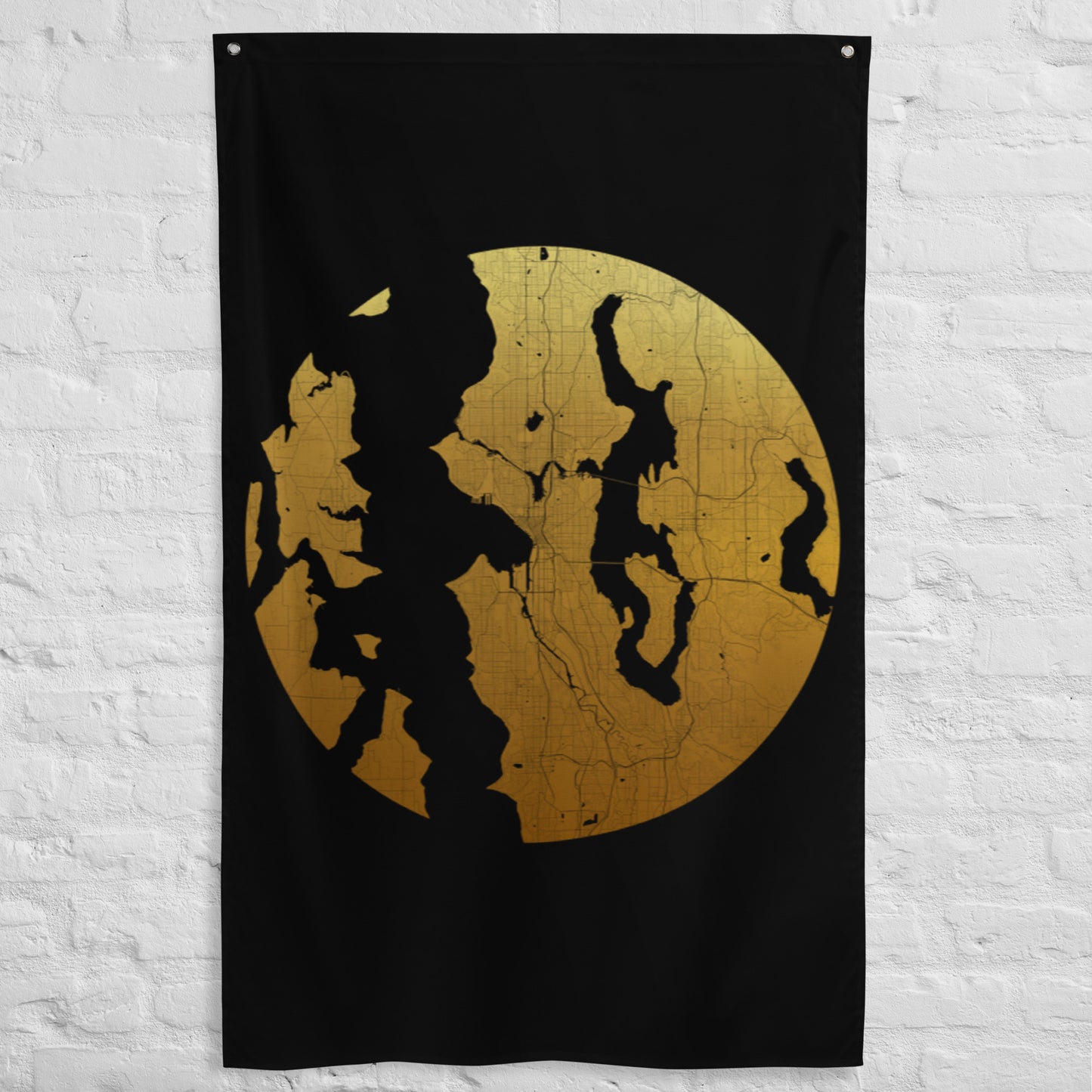 Seattle Gold on Black Flag Map