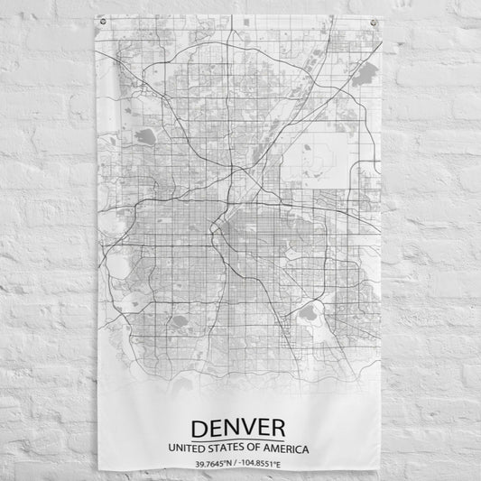 Denver White Flag Map