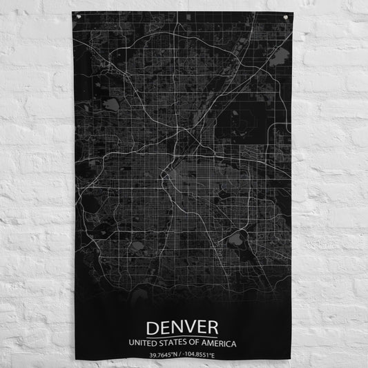 Denver Black Flag Map