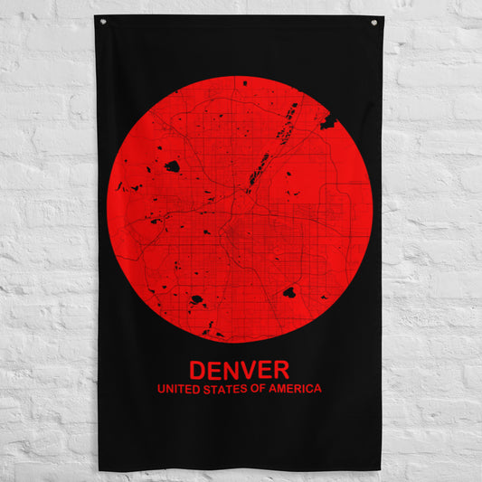 Denver Circular Red Flag Map