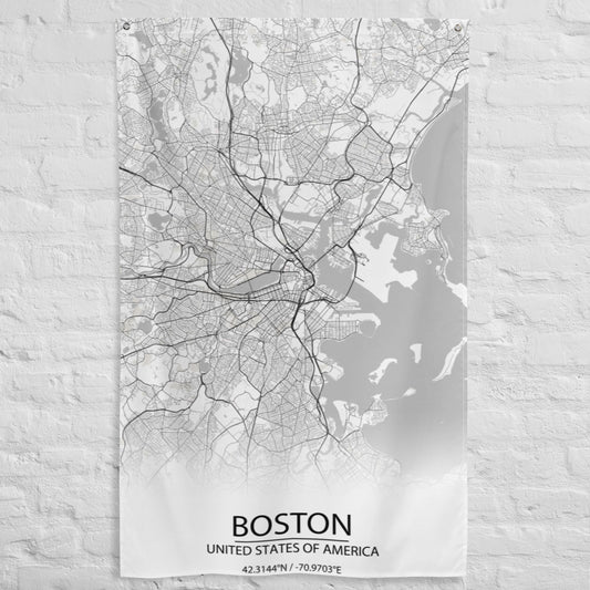 Boston White Flag Map