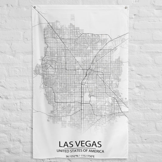 Las Vegas White Flag Map