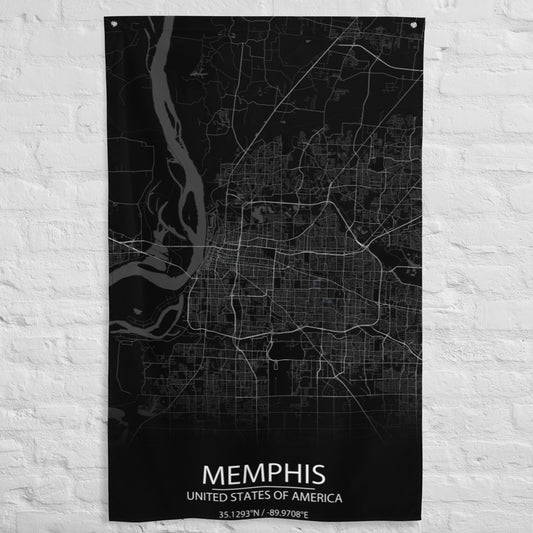 Memphis Black Flag Map